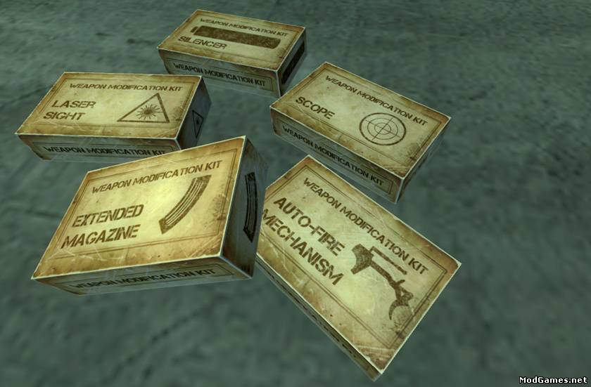 CRAFT - Buildable WeaponModKits отряд для Fallout 3