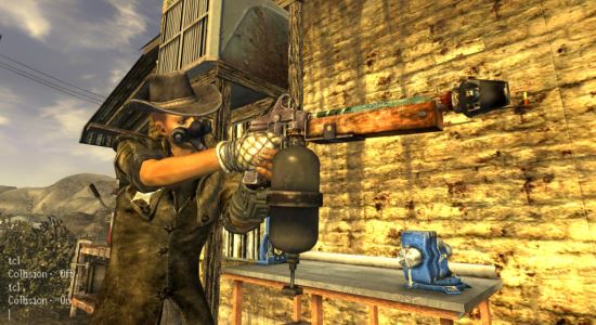 "Зажигалка" - огнемет-пистолет для Fallout: New Vegas