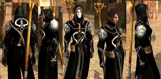 Чёрный ретекстур робы Малькома для Dragon Age 2