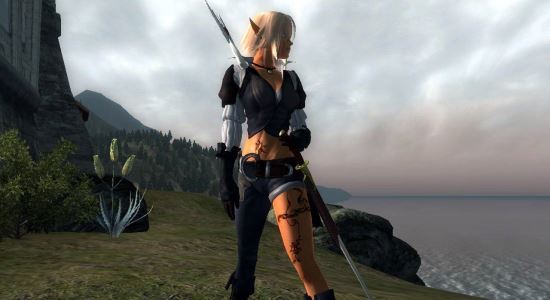 Fizz Dark Wind Armor 1.2 для The Elder Scrolls IV: Oblivion