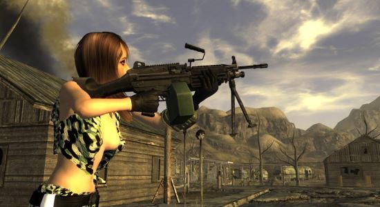 FN M249SAW для Fallout: New Vegas