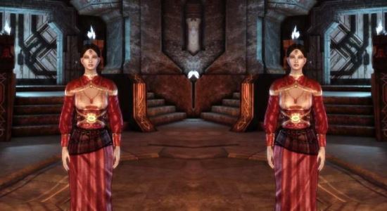 Платье Шан Гри Ла для Dragon Age: Origins