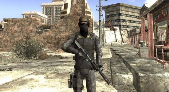 Камуфлированная броня SAS для Fallout: New Vegas