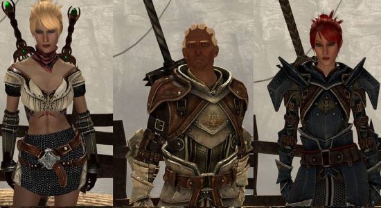Aditional Companions with Morozik 75 armors для Dragon Age 2