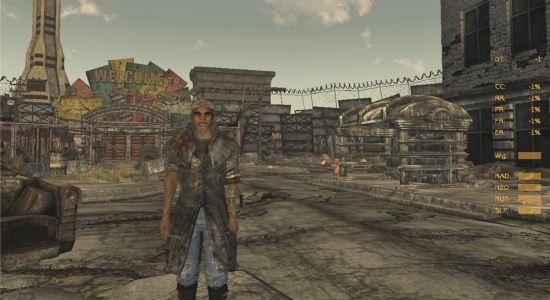 Ретекстур Пыльника Охотника за головами для Fallout: New Vegas