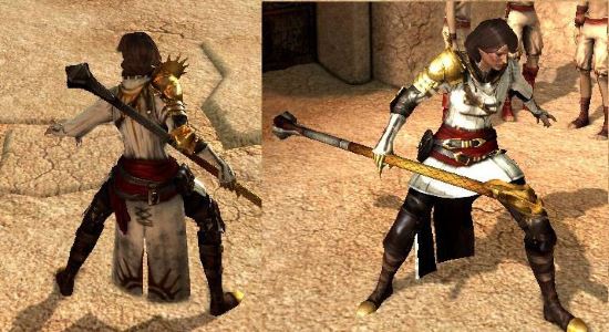 Fugitive Armor Set retexture / Ретекстур сета Беглеца для Dragon Age 2