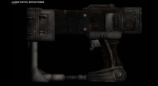 Retextured AER7 Laser pistol для Fallout: New Vegas