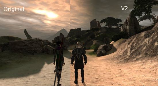 Outside Area Re-Texture для Dragon Age 2