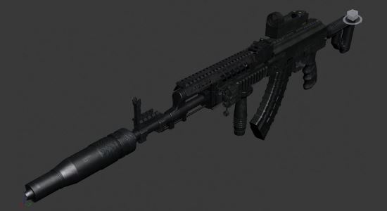 AlexScorpion's Custom Ak103 для Fallout: New Vegas