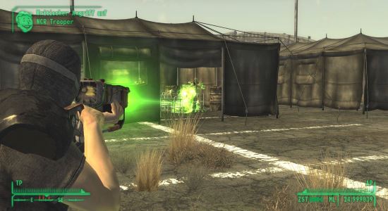 Hi-Res texture laser rifle для Fallout: New Vegas