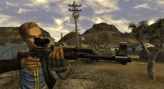 АК-47 на Пустоши (2) для Fallout: New Vegas