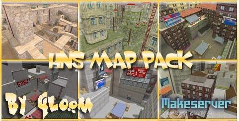 Maps pack HNS для Counter-Strike 1.6