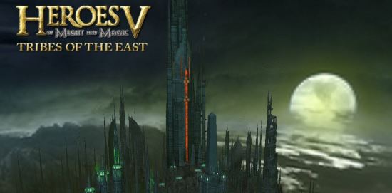 Замена фона в главном меню для Heroes of Might & Magic V: Tribes of the East