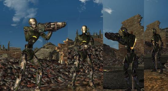 ST Robot Race / Раса роботов для Fallout: New Vegas