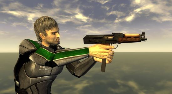 Пистолет-пулемет Калашникова для Fallout: New Vegas