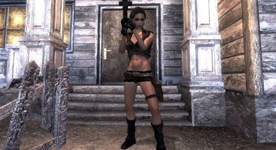 Tough Girl Outfit Type 3 для Fallout: New Vegas