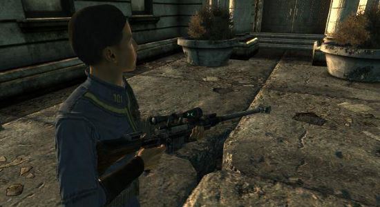 Крупнокалиберная снайперская винтовка для Fallout 3