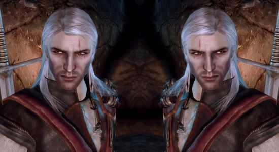 Лицо Геральта из Ривии для Dragon Age: Origins