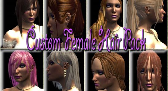 Причёски от OriginOfWaves \ Custom Female Hair Pack для Dragon Age 2