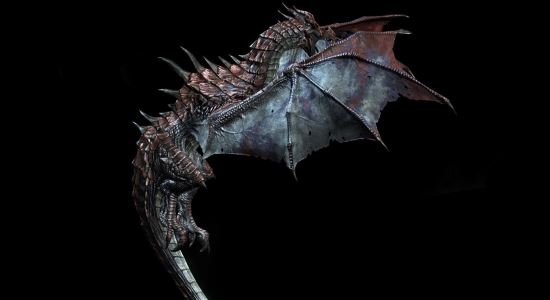 Исправленные текстуры драконов \ Improved Dragon Textures для TES V: Skyrim