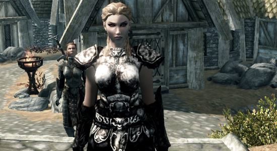 Glorious Revealing Female Wolf Armor для TES V: Skyrim