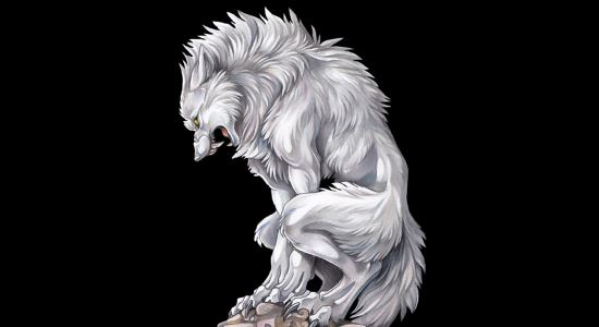 Белый оборотень \ White Werewolf для TES V: Skyrim