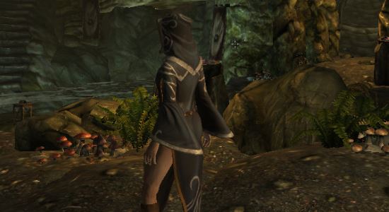 Archmage robe replaced female only для TES V: Skyrim