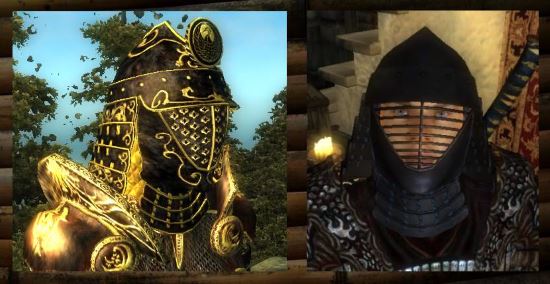 Akaviri Helmets для TES IV: Oblivion