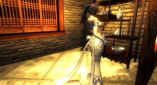 Blue and White Outfit для TES IV: Oblivion