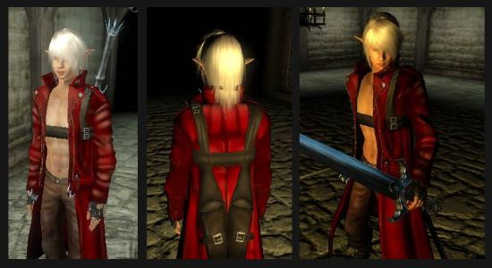 DMC Dante Clothes для TES IV: Oblivion