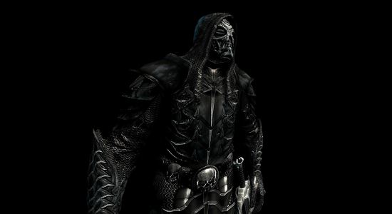 Razor scales Armor and Cannibal Lord Mask для TES V: Skyrim