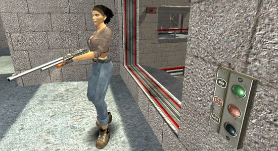 Alyx Vance (модель игрока из Half-life 2) для Serious Sam: TFE-TSE
