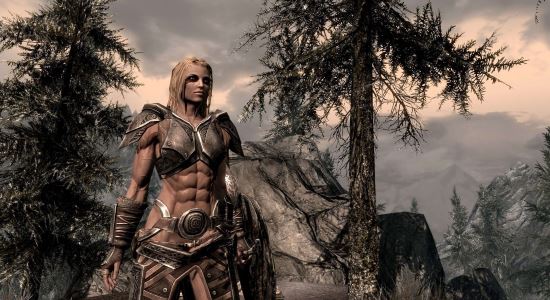 Женское Мускулистое тело для TES V: Skyrim