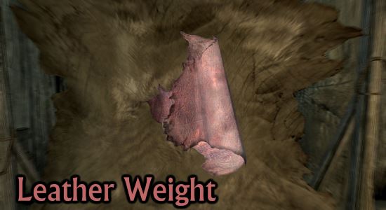 Leather Weight для TES V: Skyrim