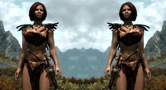 Меховая броня для TES V: Skyrim