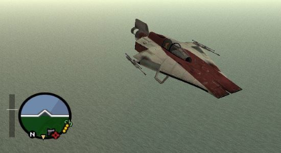 Истребитель из Alien City для GTA San Andreas