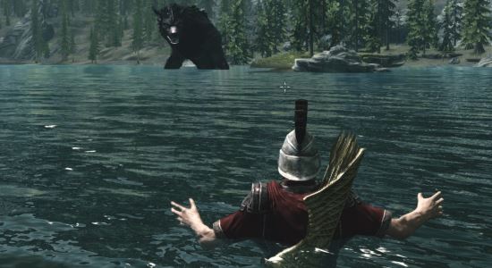Мезозойское озеро для TES V: Skyrim