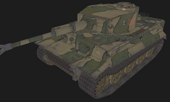 Tiger VI #205 для World Of Tanks