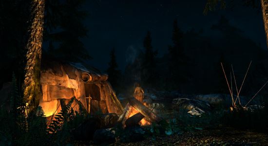 Portable Campsite / Портативный Лагерь для TES V: Skyrim