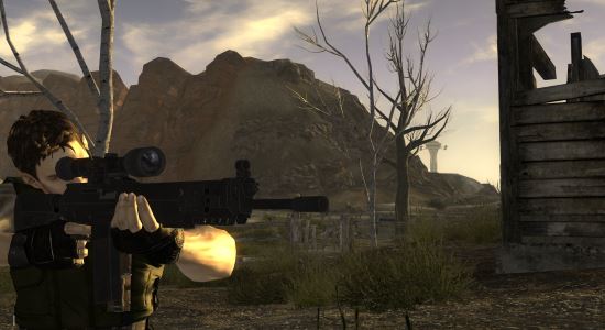 SIG-556 Resident Evil для Fallout: New Vegas