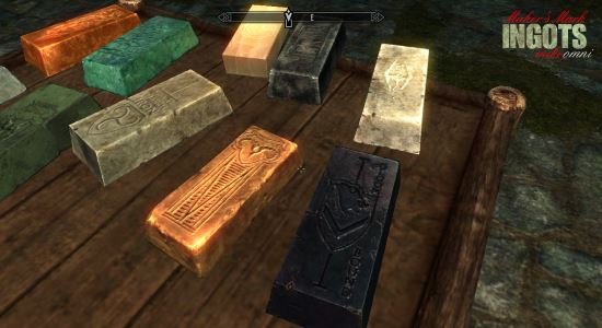 Маркировка производителей слитков для TES V: Skyrim
