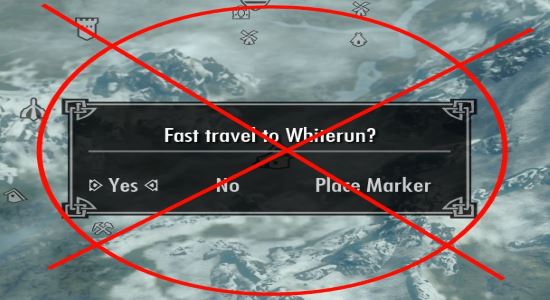 No fast travel для TES V: Skyrim