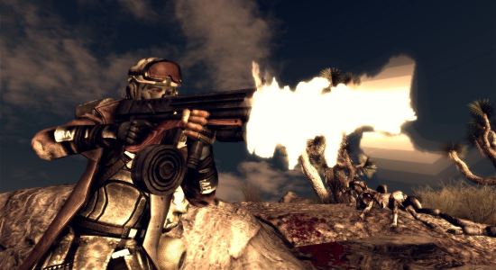 50 cal SMG / Пистолет-пулемёт пятидесятого калибра для Fallout: New Vegas
