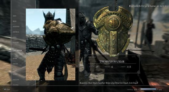 Баклеры, щиты и Варианты Брони \ Bucklers - Shields and other Armours для TES V: Skyrim