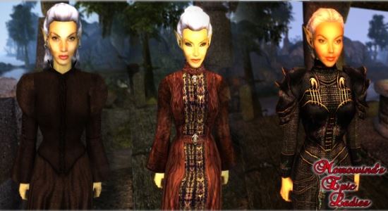 Лица для альтмерок для TES III: Morrowind