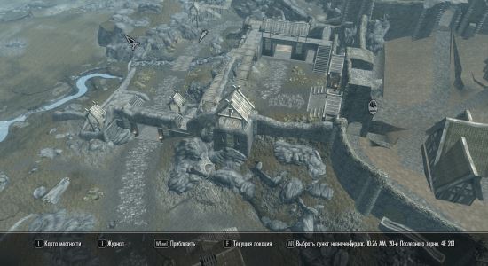 Карта в 3D для TES V: Skyrim