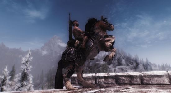 Бронированные скакуны \ Horse Armors for Skyrim для TES V: Skyrim