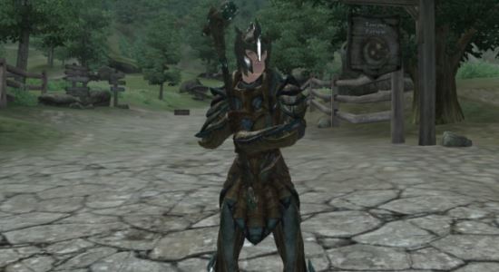Комплект "Стеклянной брони" из Skyrim для TES IV: Oblivion