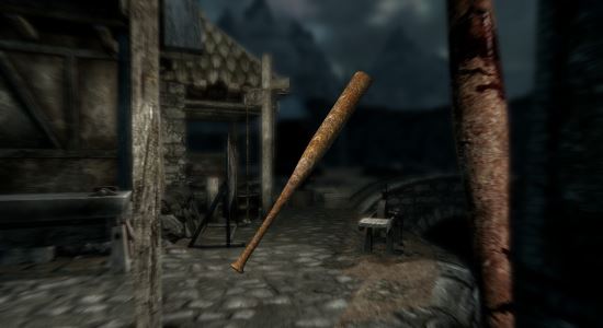 Бейсбольная бита для TES V: Skyrim