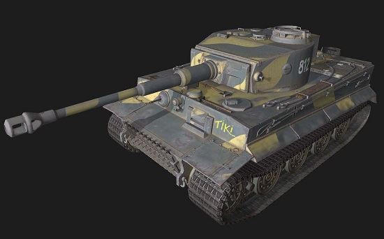 Tiger VI #207 для World Of Tanks